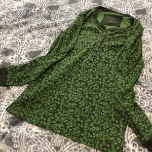 Green Leaf Long Sleeve Tee